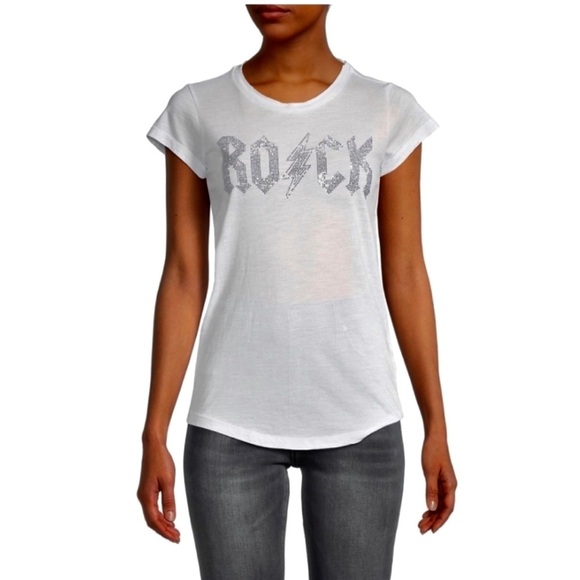 Zadig & Voltaire Rock Flash Tee. - Picture 1 of 6